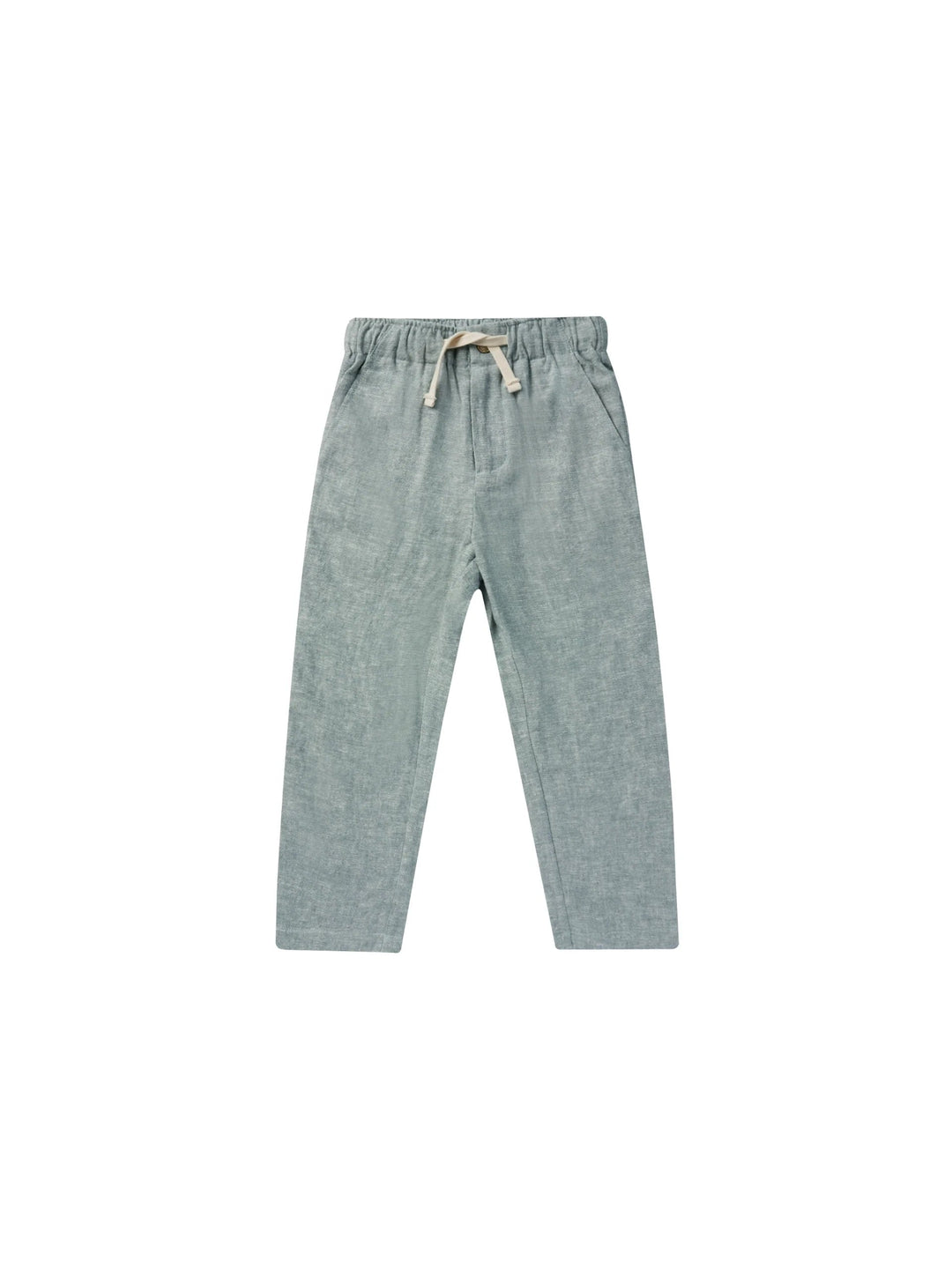 pantalon lin taille élastique lichen pâle Rylee Cru