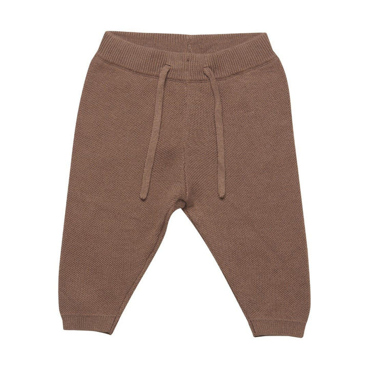 pantalon tricot moka taille élastique vêtement en-fant petit 