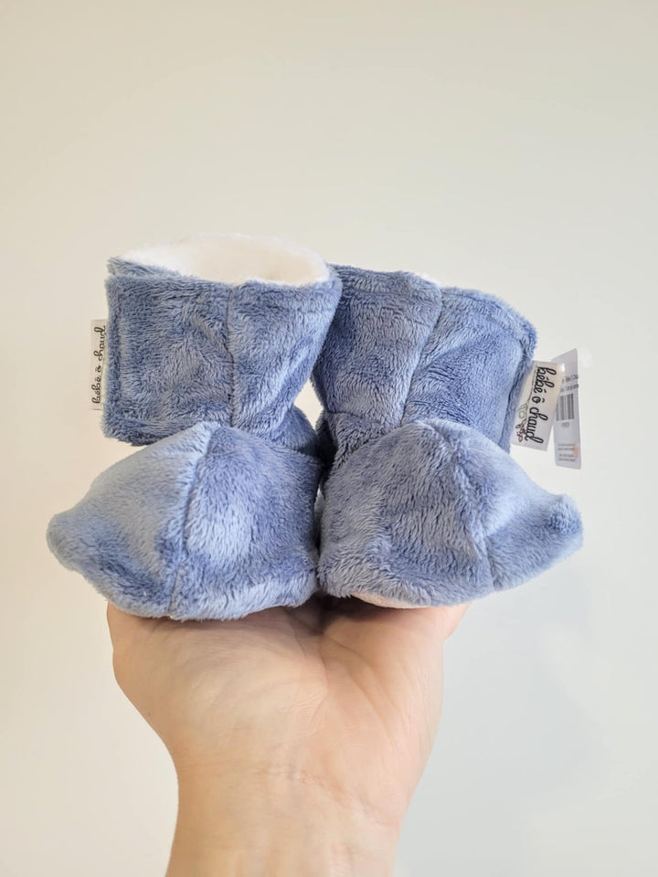 bebe ô chaud pantoufles denim Mlle et Coco