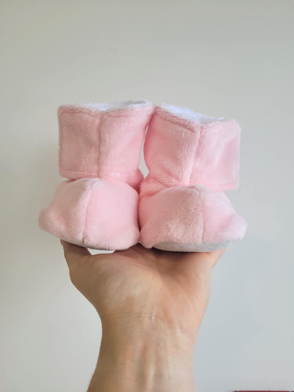 pantoufle rose bébé ô chaud Mlle et Coco accessoire 