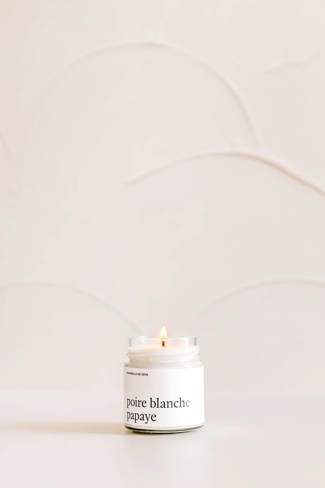 Maréee Chandelle poire blanche papaye soya Mlle et Coco