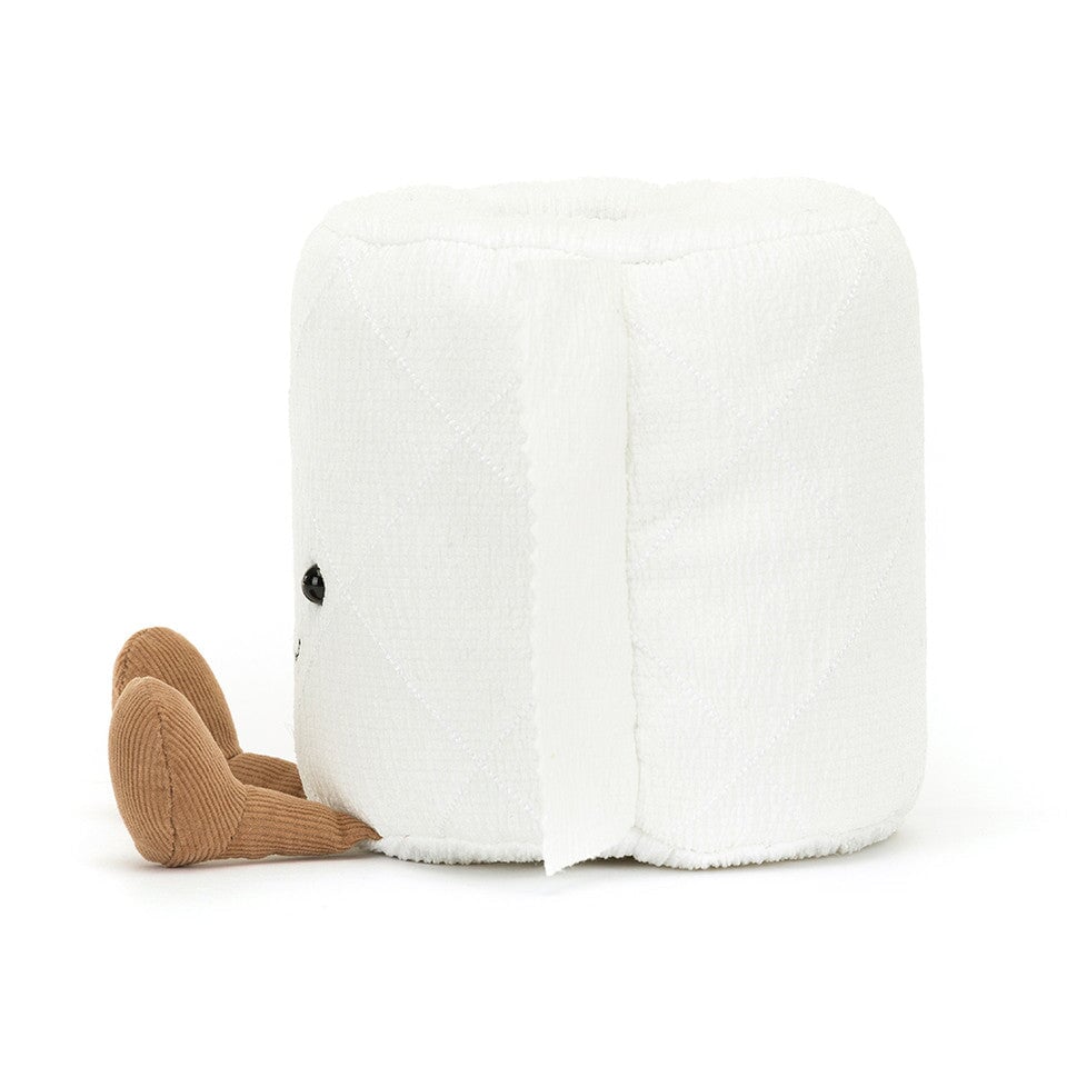 Peluche rouleau de papier de toilette Jellycat Mlle et Coco