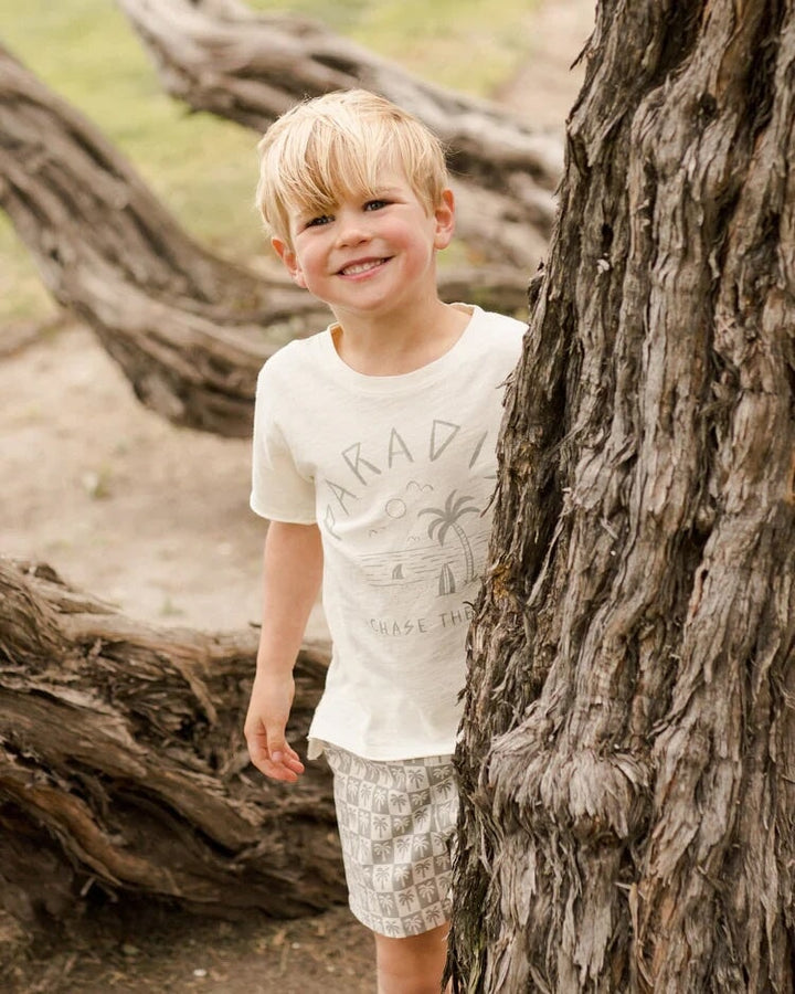 t-shirt beige paradise chase the sun Rylee - Cru
