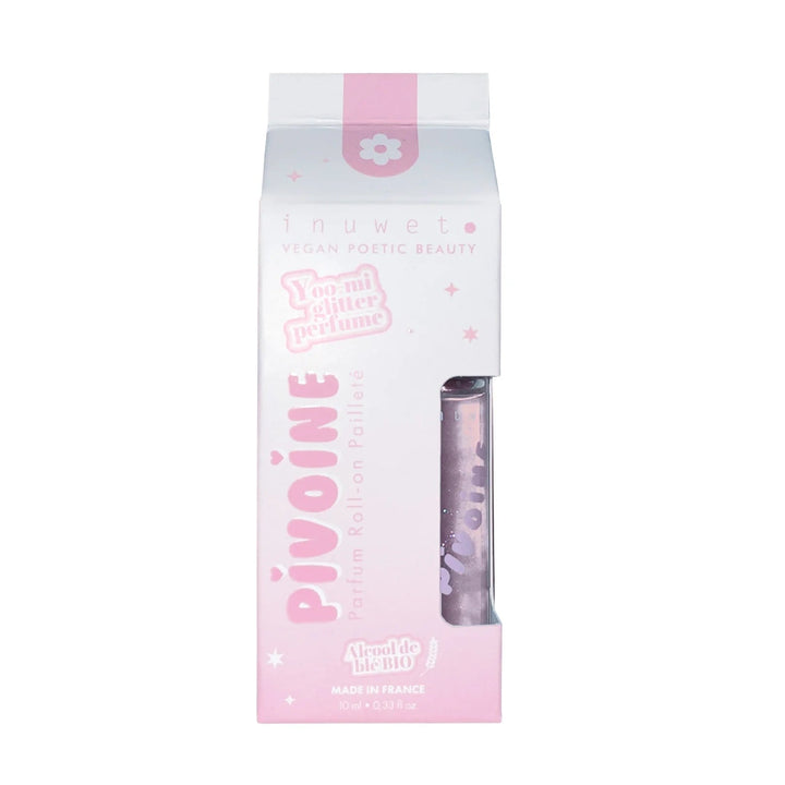 Parfum Pailletés Pivoine Inuwet Vegan Mlle et Coco