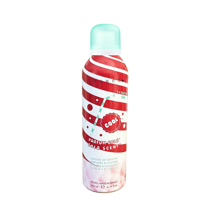 Mousse de douche Cola nuwet Produit vegan Mlle et Coco