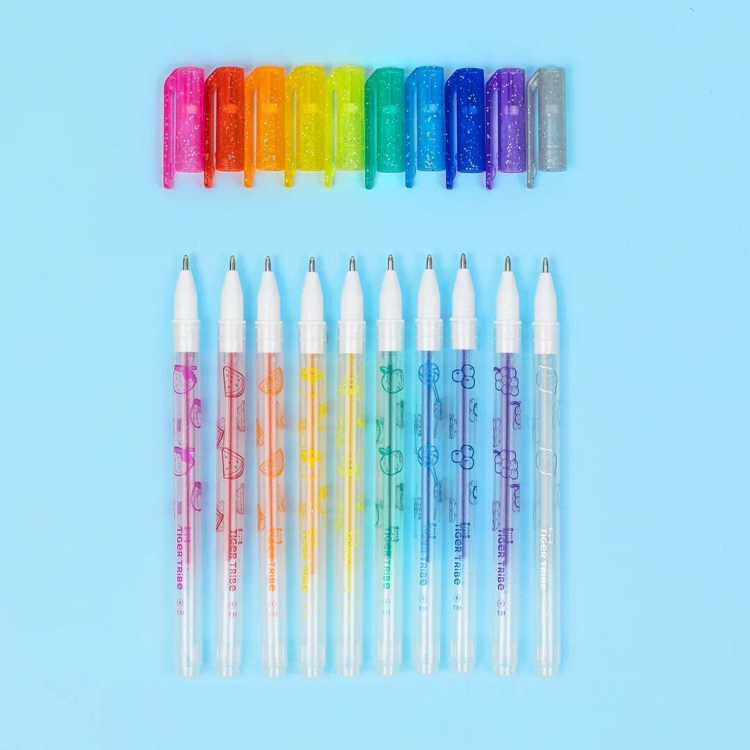 stylo encore gel parfumés Tiger Tribe bricolage Mlle et Coco