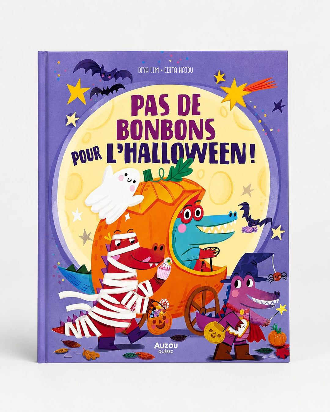 Livre Pas de bonbons pour l'Halloween Auzou éditions