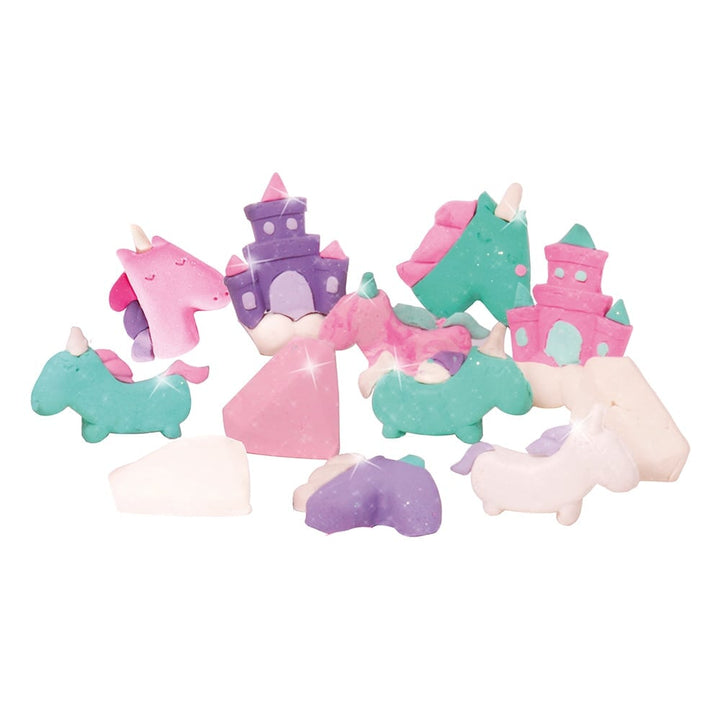 Ensemble pâte à modeler Licornes scintillantes Tutti Frutti Mlle et Coco