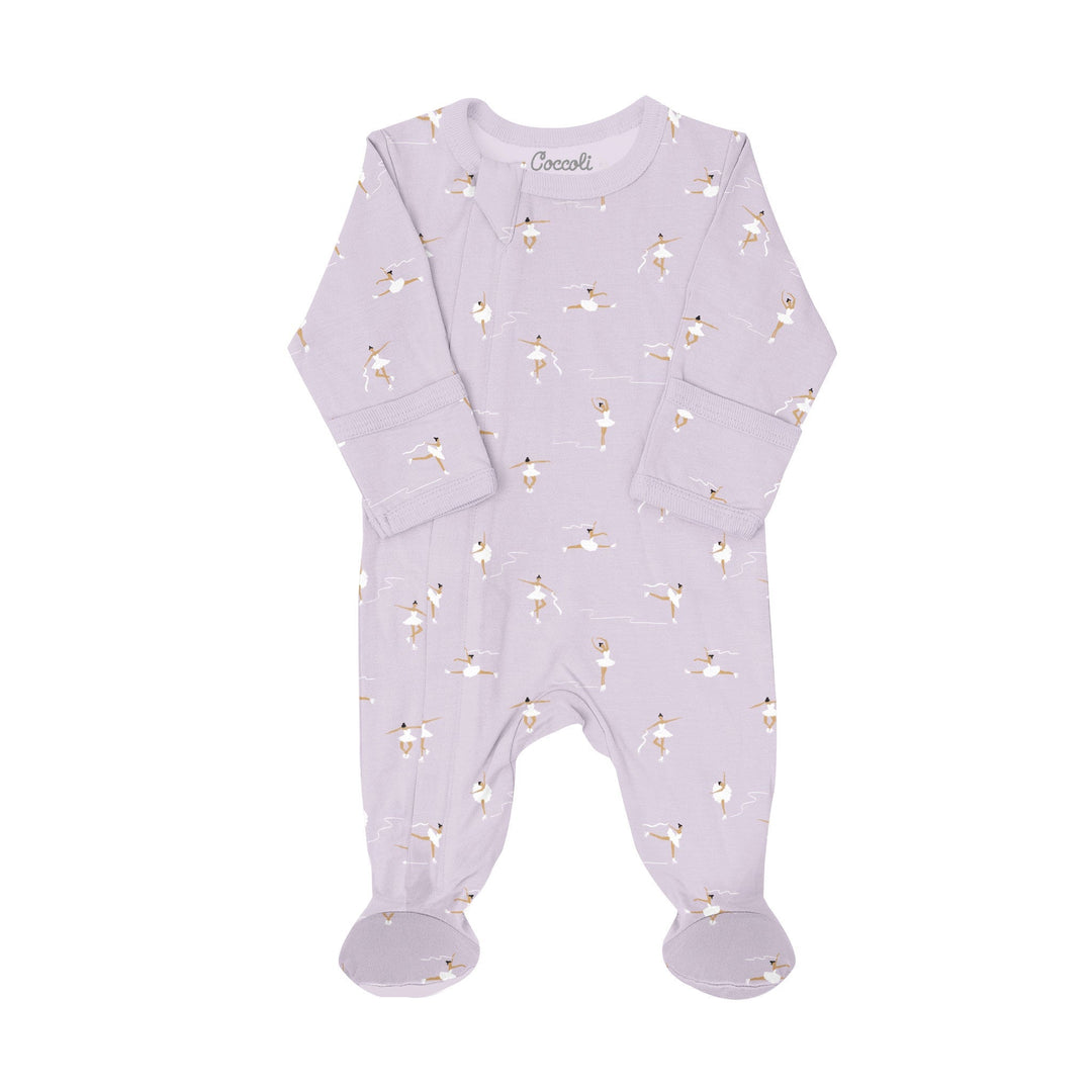 Pyjama Tencel Mauve patin artistique Coccoli Mlle Coco