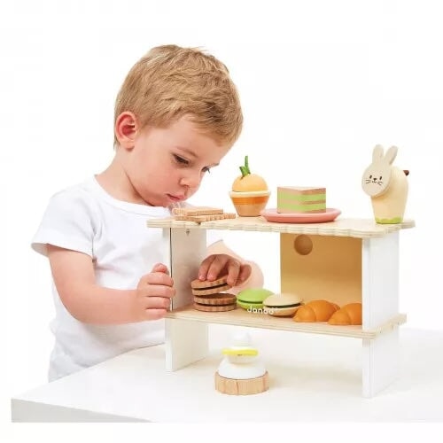 Stand de pâtisseries Janod jouet bois Mlle et Coco