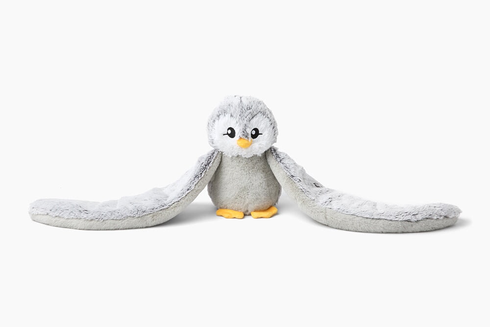Pax le pingouin peluche lestée hugarounds Huggimals Mlle et Coco