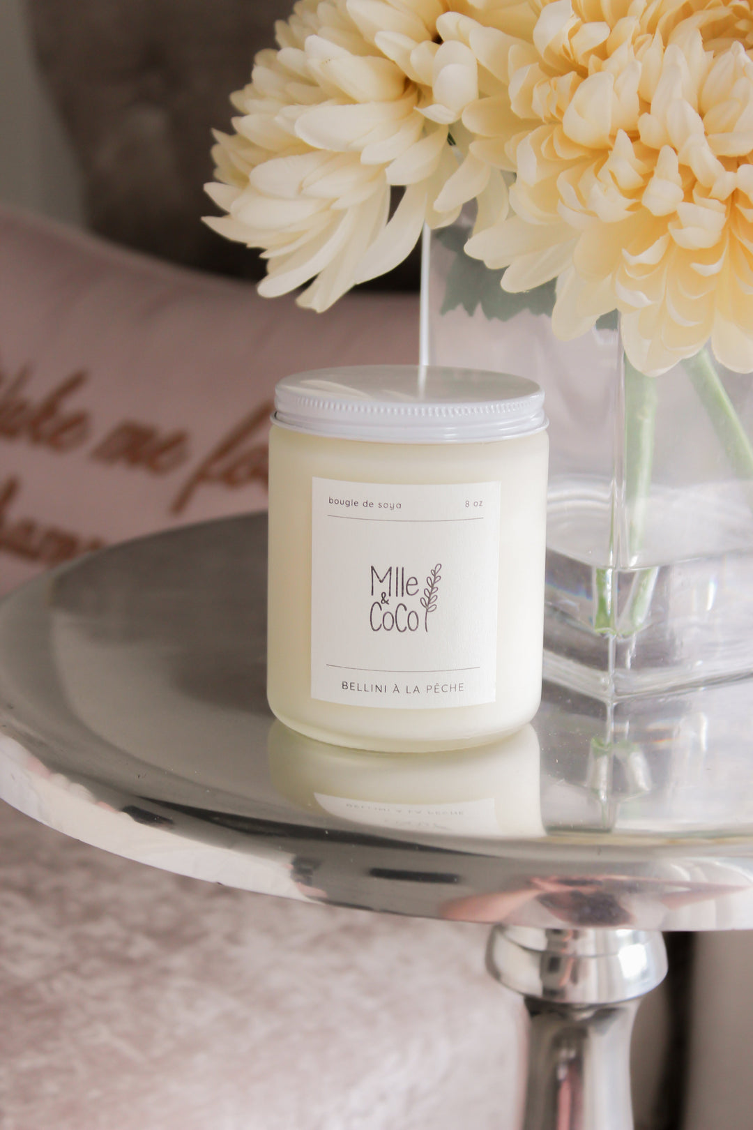 chandelle bellini pêche Mlle et Coco maison accessoire