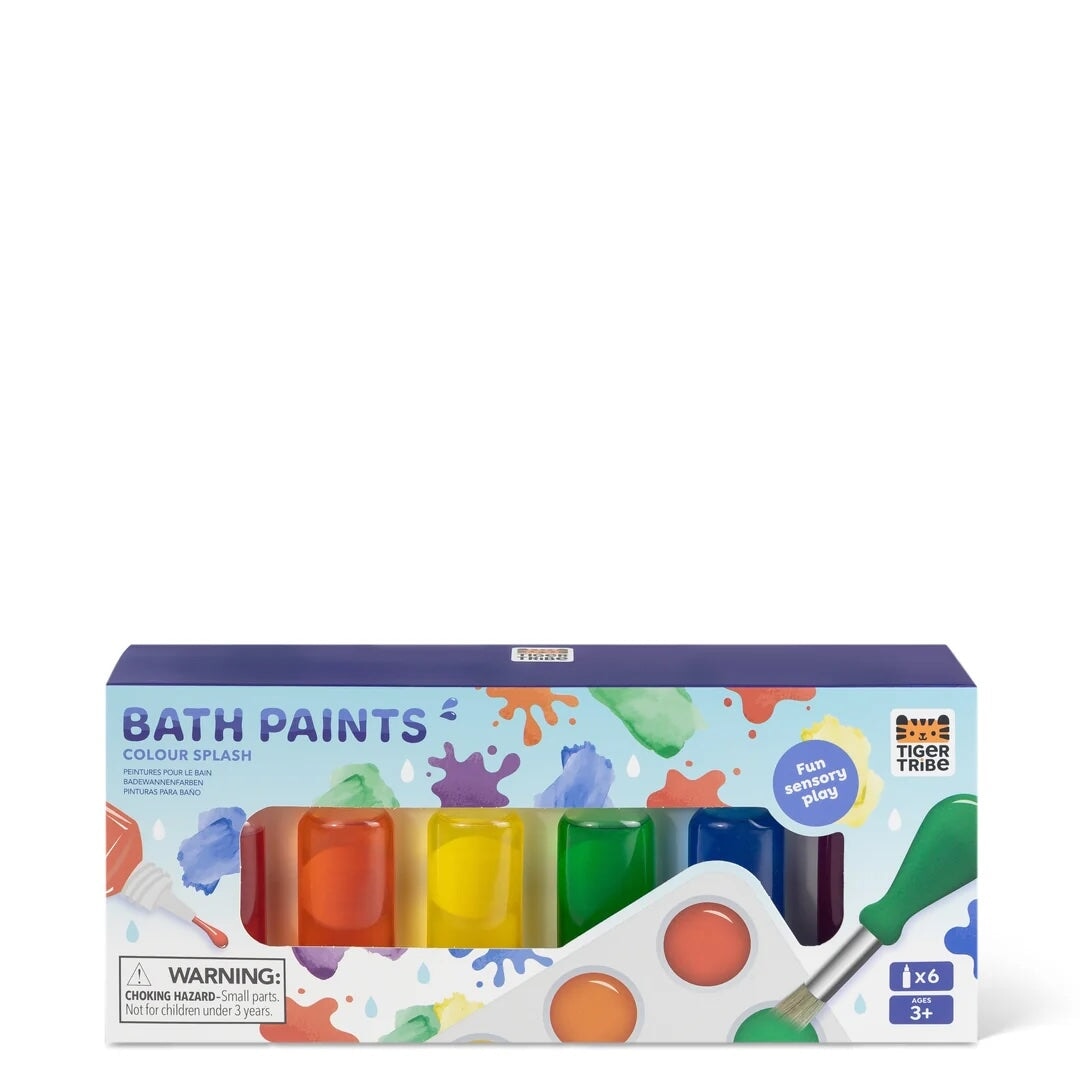Jouet de bain peinture pour le bain éclaboussures Tiger Tribe Mlle et Coco