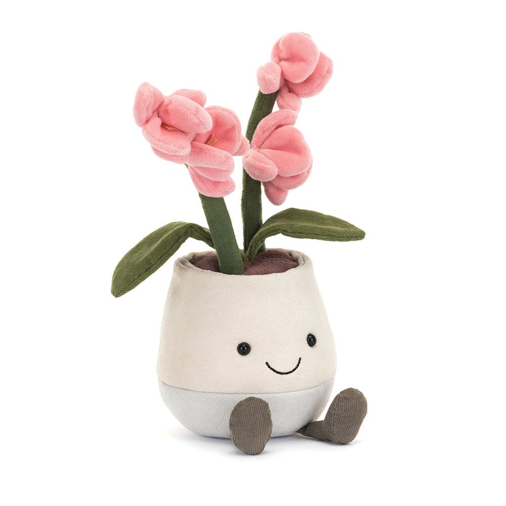 Peluche plante amusante orchidée Jellycat Mlle et Coco