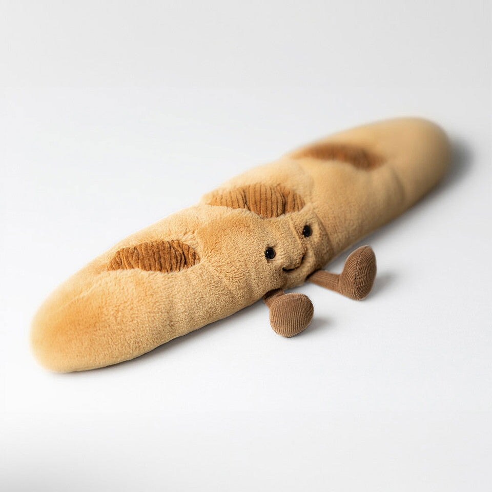 Amuseables baguette peluche Jellycat pain Mlle et Coco