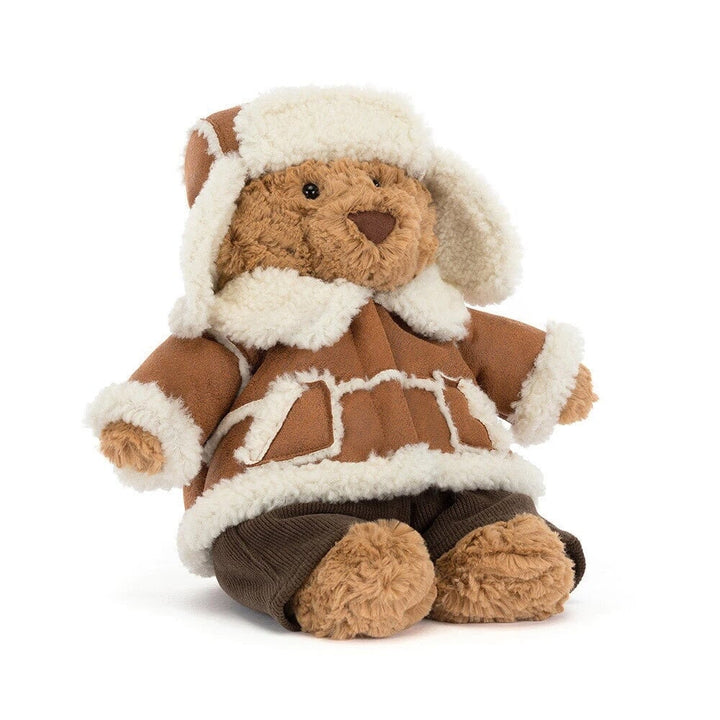 Peluche ours Bartholomew alpine Noël Jellycat Mlle et Coco
