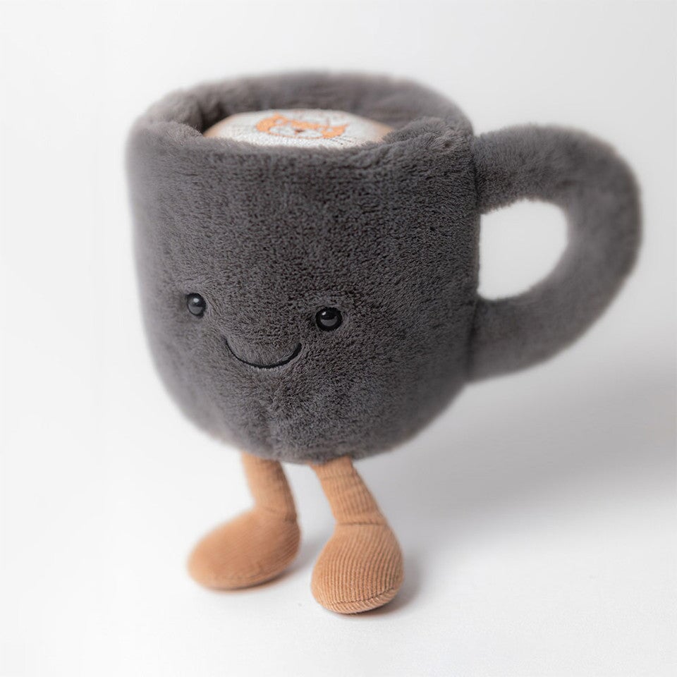 Peluche tasse à café nourriture Jellycat Mlle et Coco