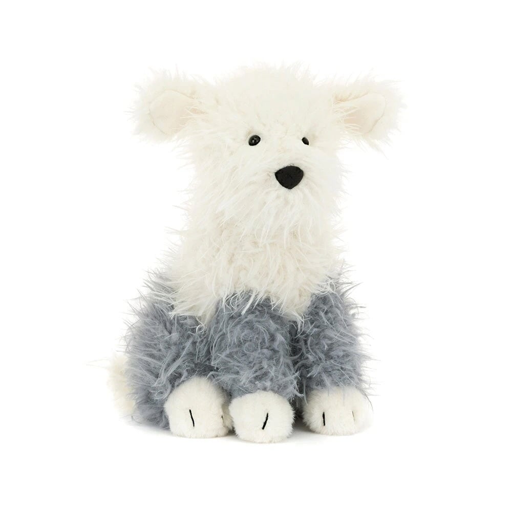 Peluche chien de berger d'Ewert Jellycat Mlle et Coco