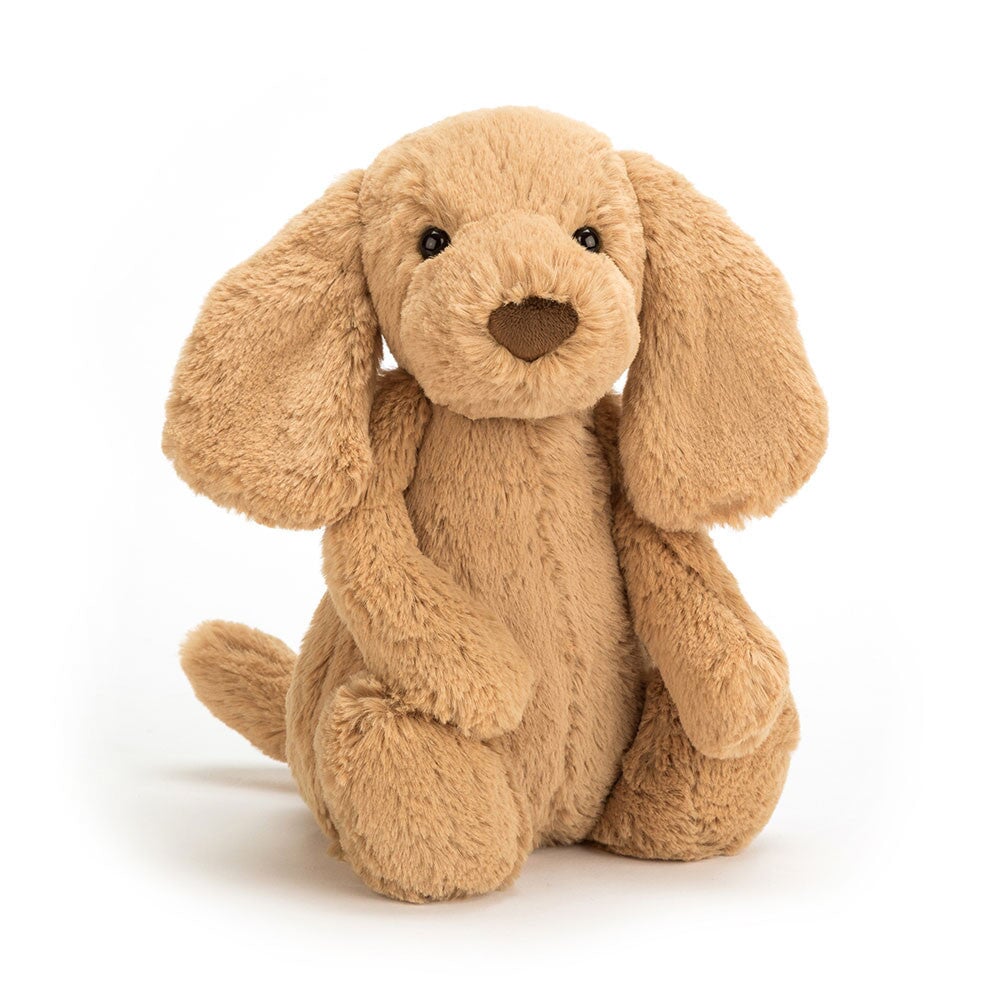 Peluche chiot timide caramel Jellycat Mlle et Coco
