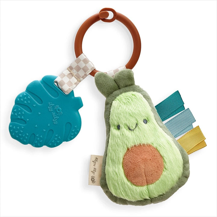 peluche dentition avocat éveil Itzy ritzy accessoire bébé poussette
