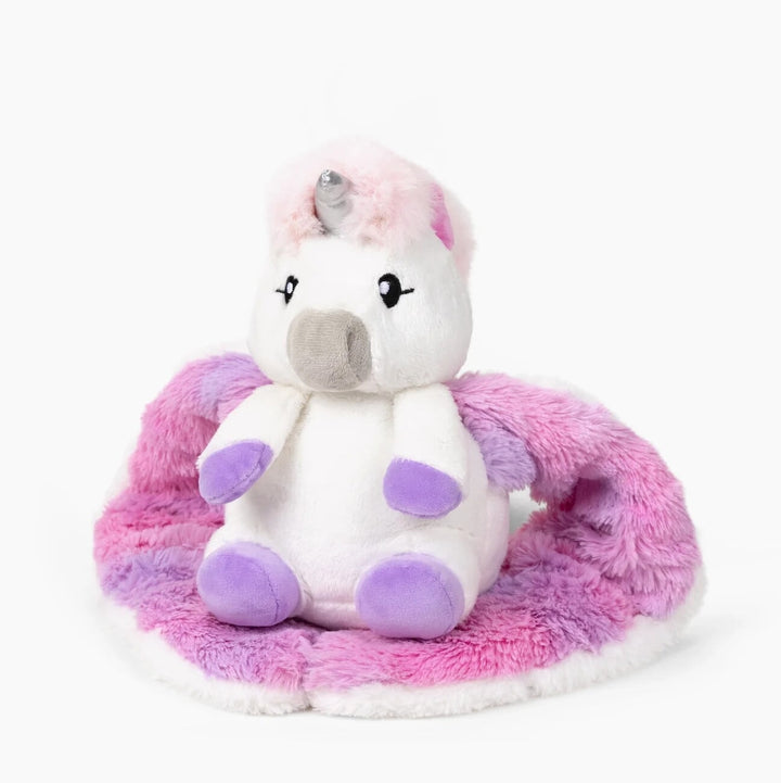 Peluche lestée Echo la licorne Hugimals Mlle et Coco