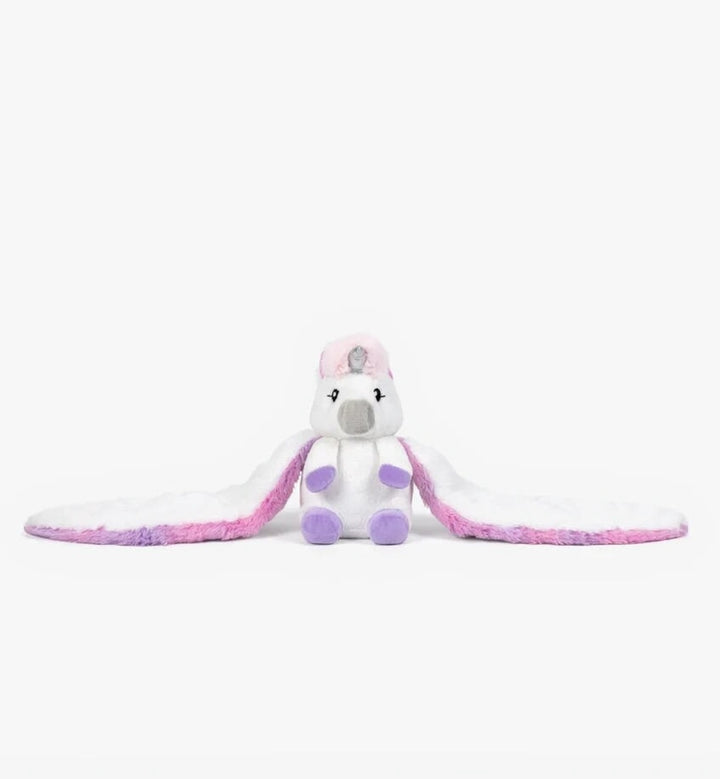 Peluche lestée Echo la licorne Hugimals Mlle et Coco