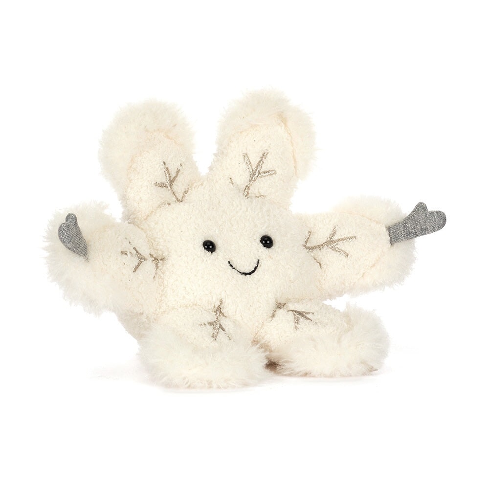 Petite peluche Flocon de neige Jellycat noel Mlle et coco