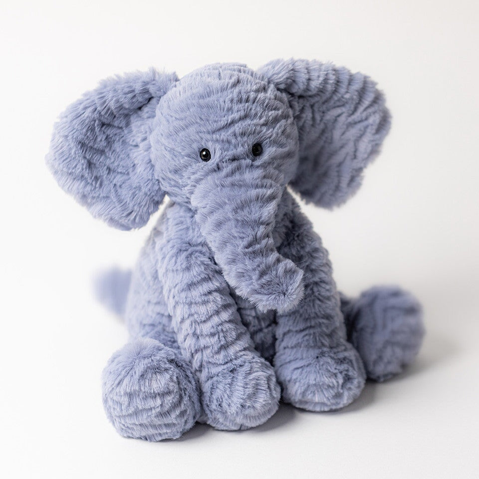 Peluche éléphant 9 pouces fuddlewudle Jellycat Mlle et Coco