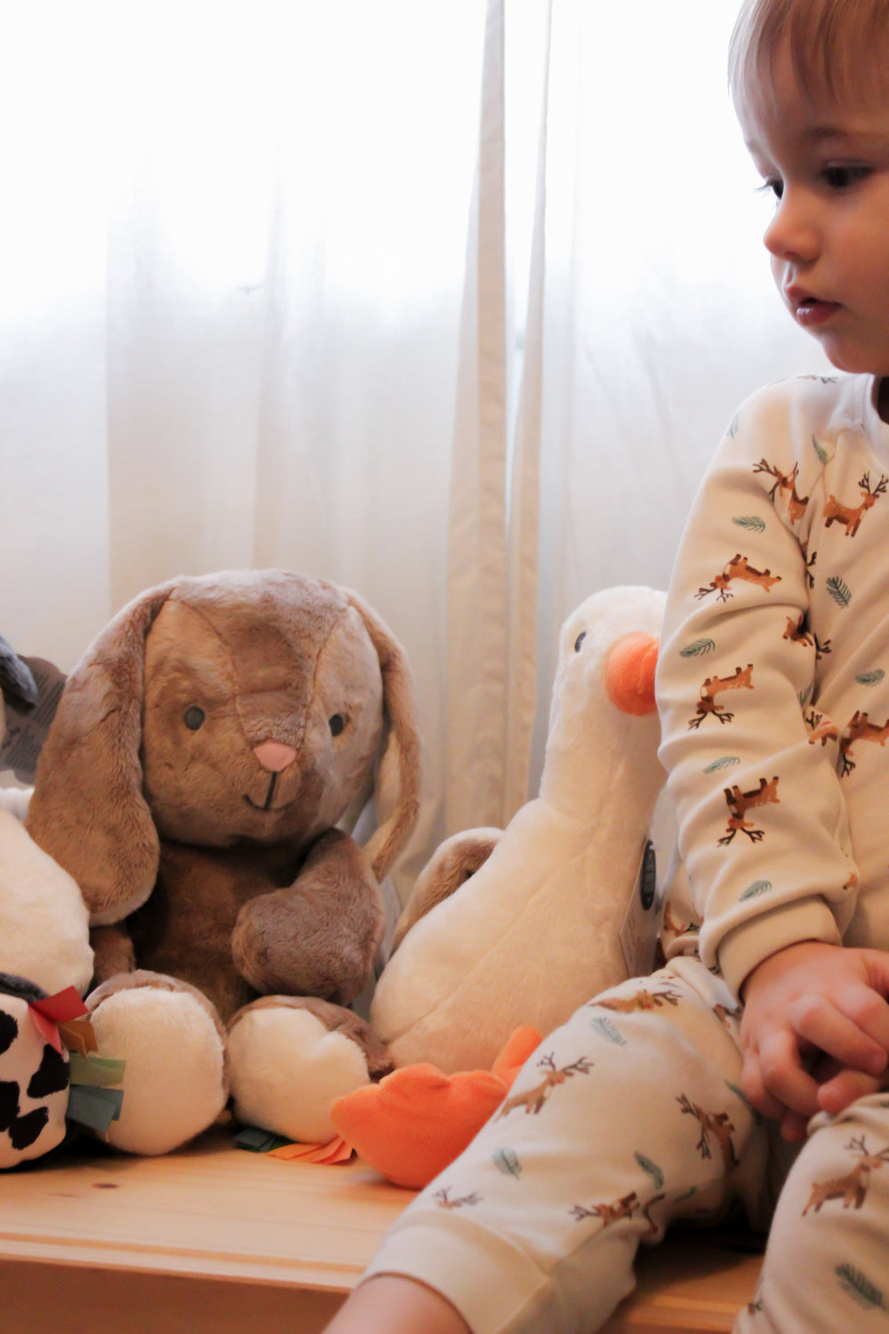 peluche sensoriel lapin Itzy Ritzy Mlle et Coco