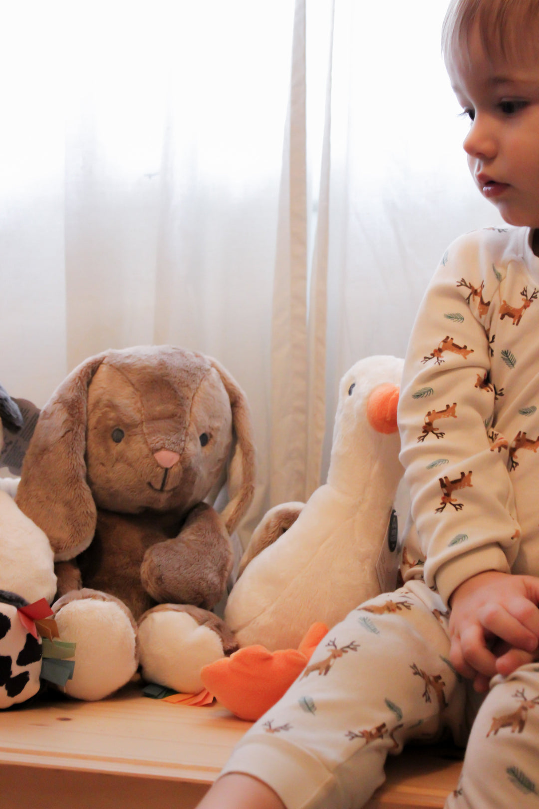 peluche sensoriel lapin Itzy Ritzy Mlle et Coco
