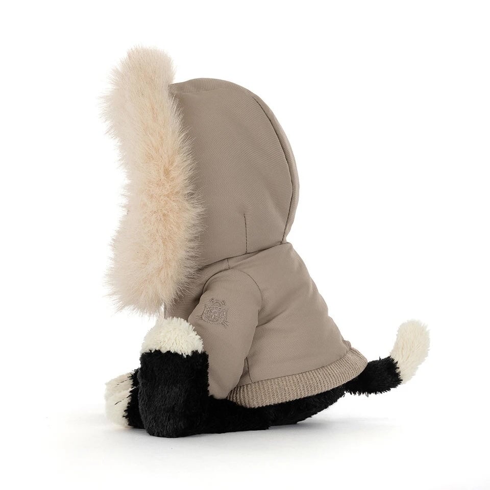 Peluche Jack le chat alpine ellycat Noël Mlle et Coco