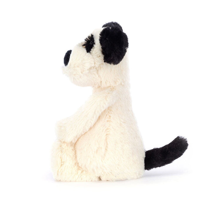 Peluche chiot timide Rufferty noir et crème Jellycat Mlle et Coco
