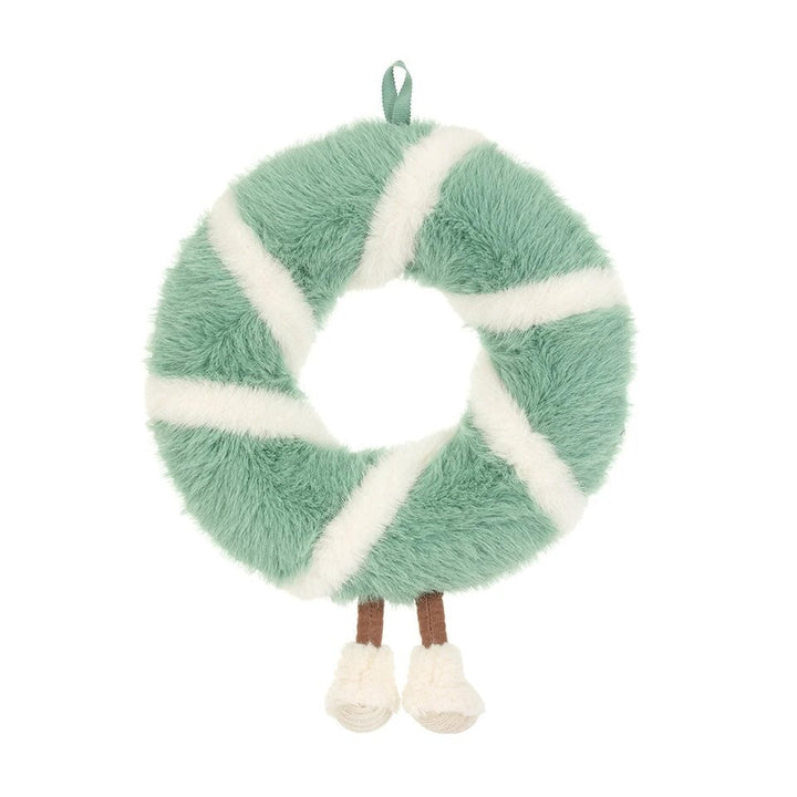 Peluche couronne de pommes de pin amuseable Jellycat Noël Mlle et Coco