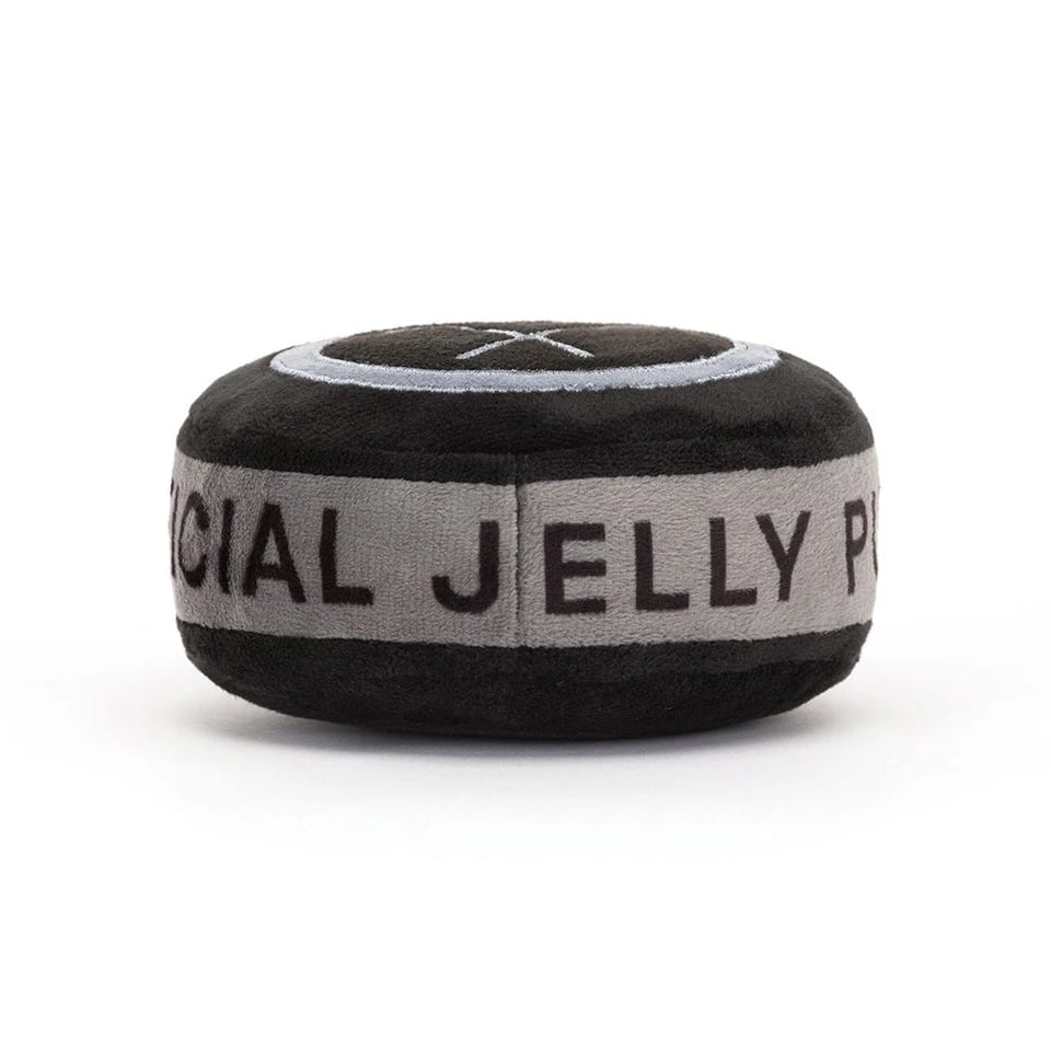 Peluche rondelle de hockey amuseable Jellycat Mlle et Coco