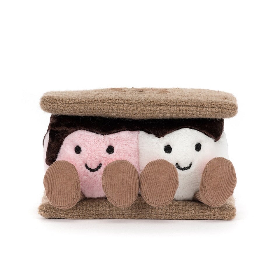 Peluche  Amuseables S'mores Jellycat Mlle et Coco