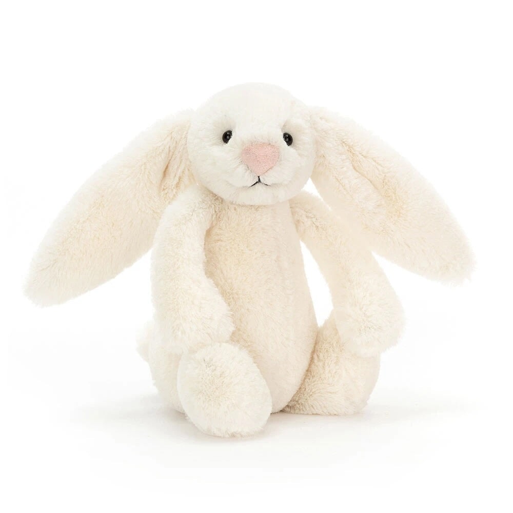 Peluche lapin bashful crème Jellycat Mlle et Coco