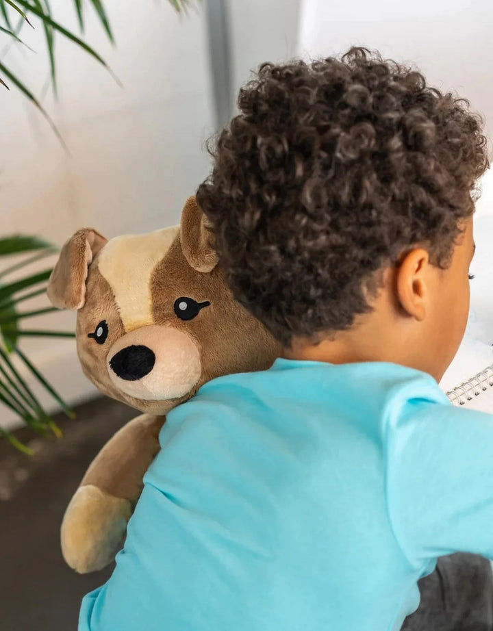 peluche lestée chiot chien Hugimals Mlle et Coco