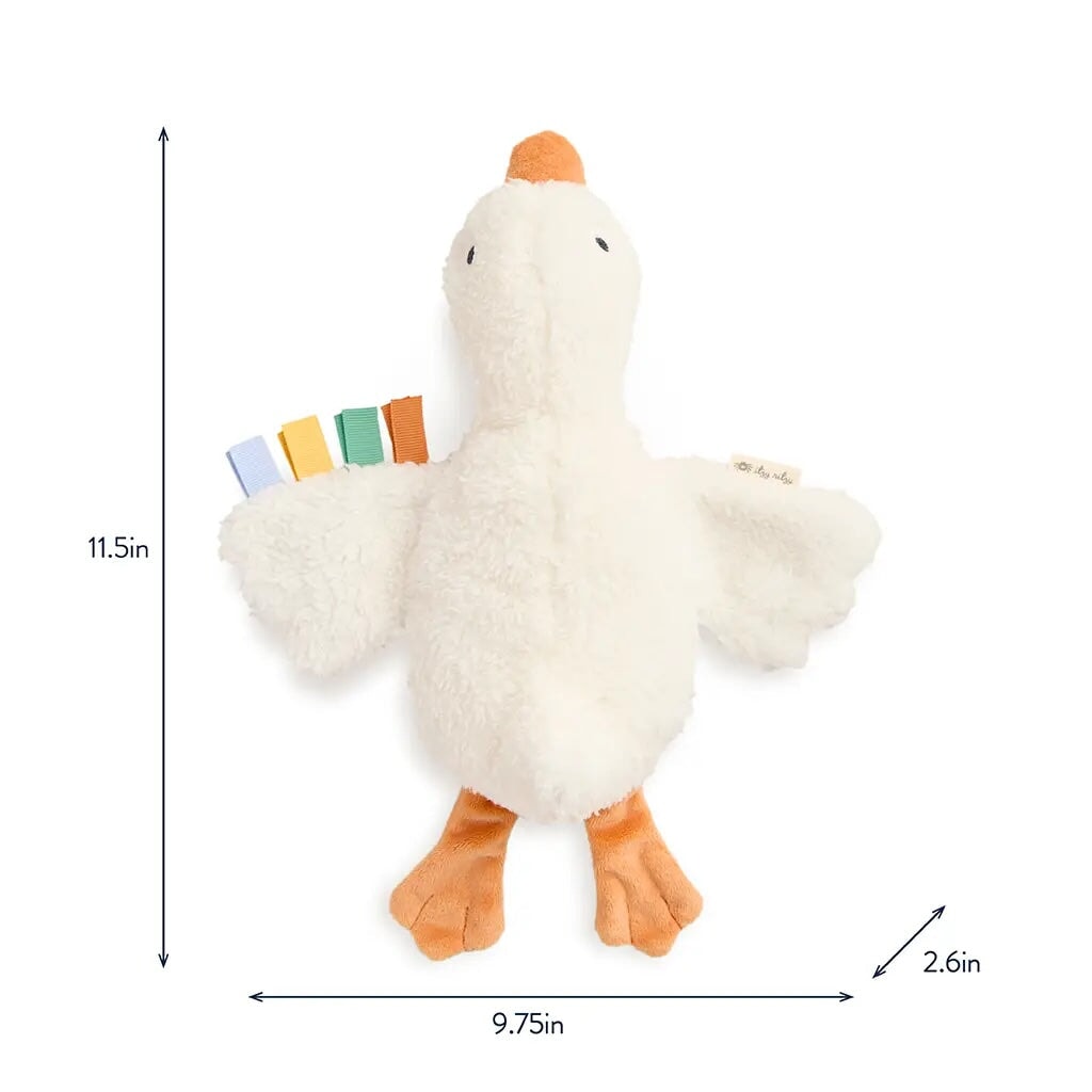 peluche apaisante oie Itzy Ritzy jouet enfant Mlle et Coco