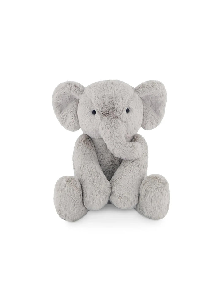 Peluche Olive Éléphant Snuggle Bunnies Gris Mlle et Coco