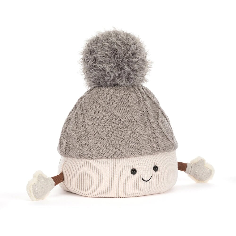 Peluche chapeau Pomilly 10" Noël Jellycat Mlle et Coco