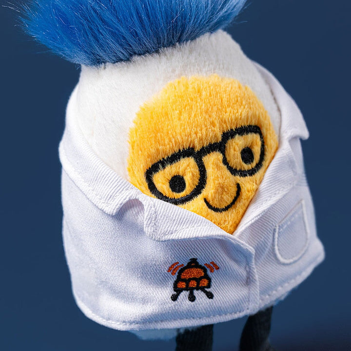 Peluche oeuf dur en tenue de scientifique espace Jellycat Mlle et Coco