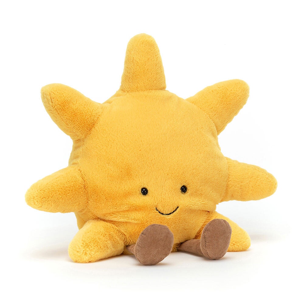 Peluche Soleil Moyen jaune Jellycat Mlle et Coco