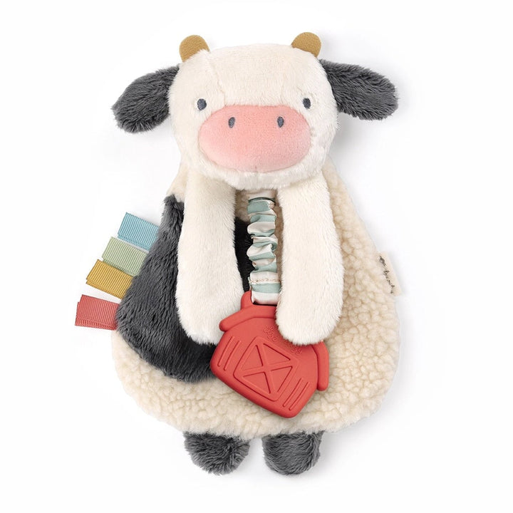 jouet texturé vache jeu sensoriel éveil tout-petit enfant Itzy Ritzy