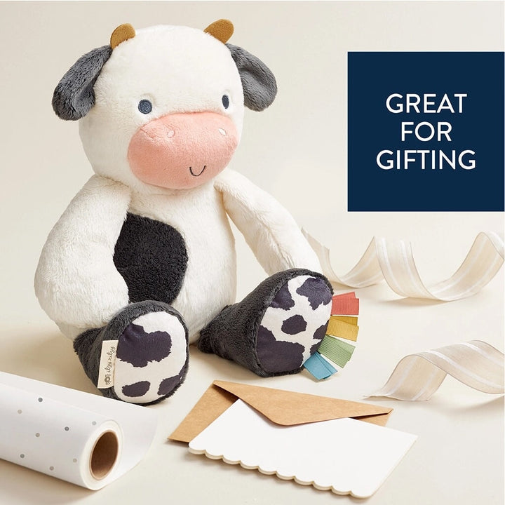 peluche sensoriel vache Itzy Ritzy Mlle et Coco