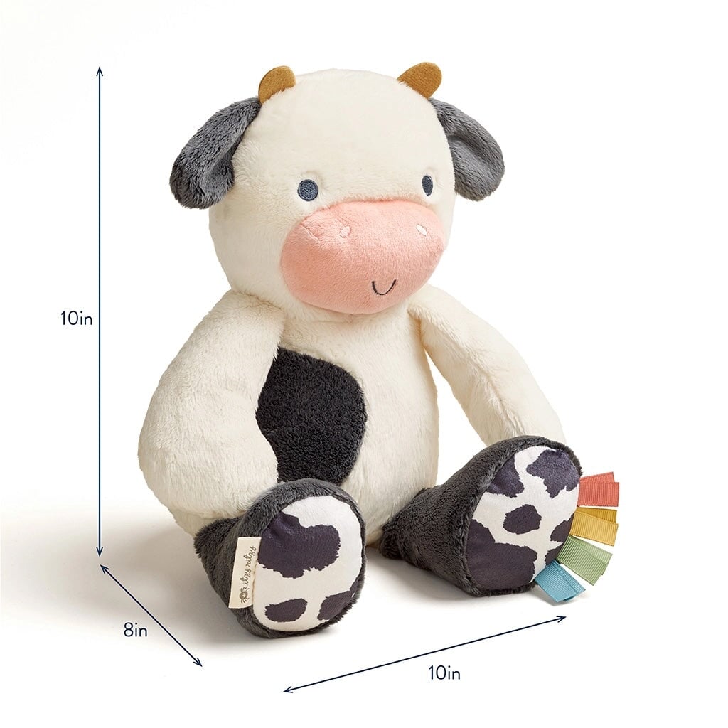 peluche sensoriel vache Itzy Ritzy Mlle et Coco