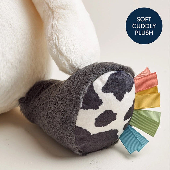 peluche sensoriel vache Itzy Ritzy Mlle et Coco