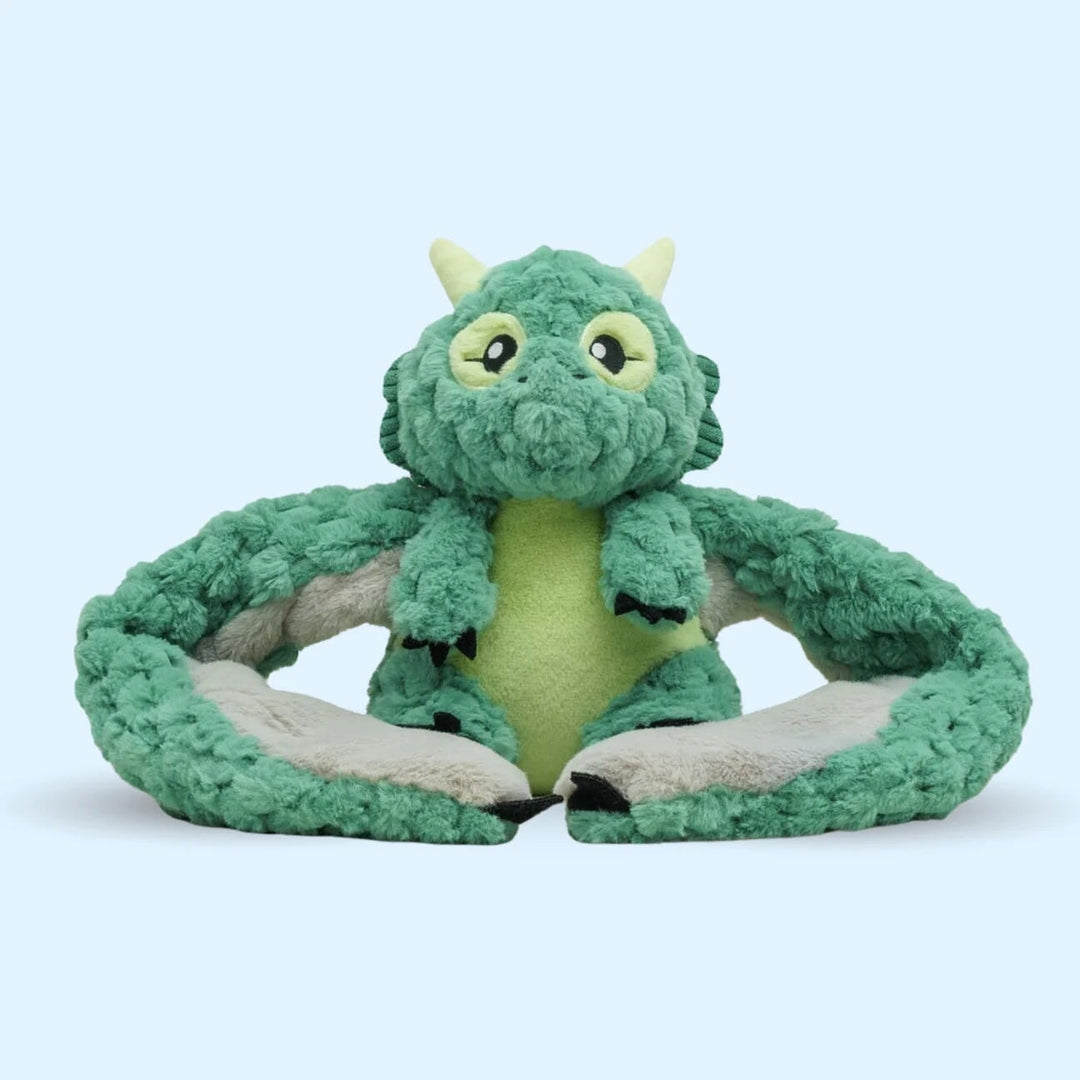Peluche lestée Zephyr le dragon Hugimals Mlle et Coco