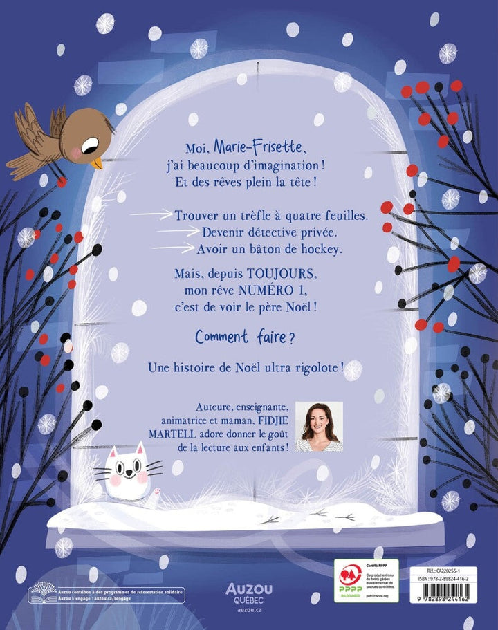 Je veux attraper le Père Noël Livre Auzou Mlle Coco
