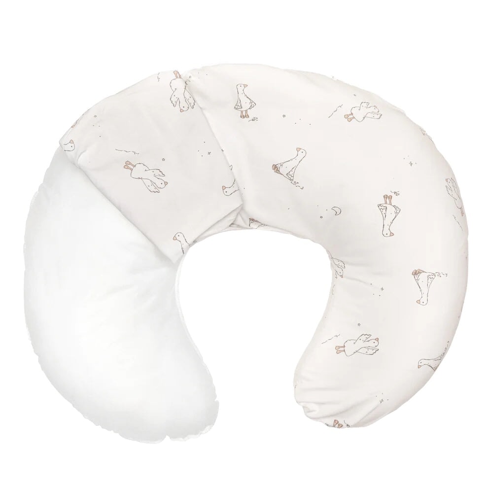 coussin allaitement petites oies accessoire bébé Perlimpinpin compagnie québécoise