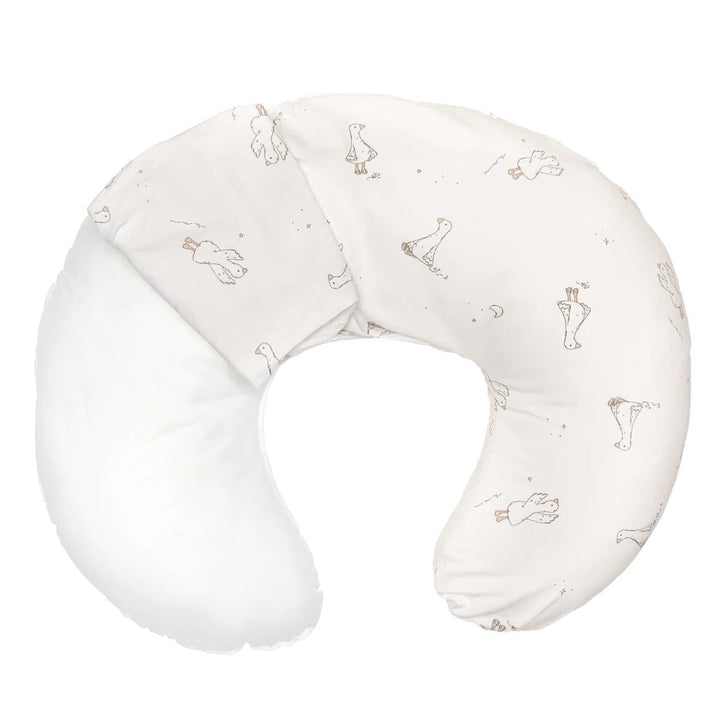 coussin allaitement petites oies accessoire bébé Perlimpinpin compagnie québécoise